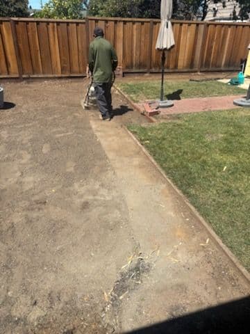 Gallery photos for Backyard Transformation with Expert Hardscaping: Image #1