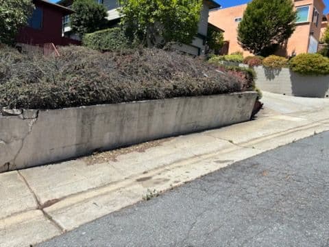 San Mateo Landscaping and Retaining Wall Renewal
