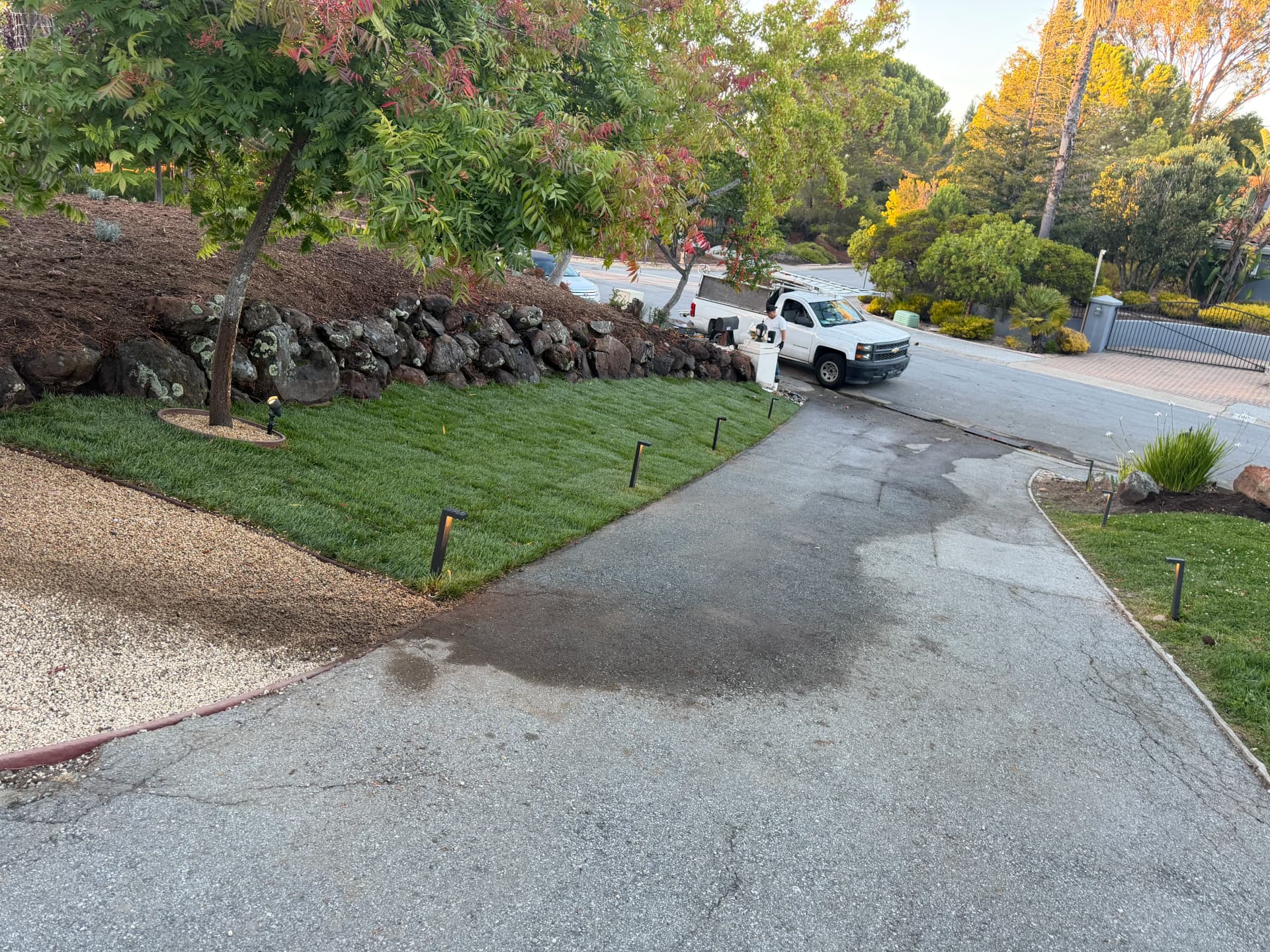 Gallery photos for New Lawn Installation With Irrigation and Gopher Wire: Image #3